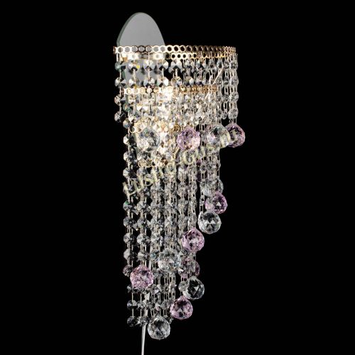 Бра Пирамида №3 розовая в Самаре Гусь Хрустальный