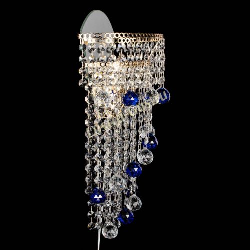 Бра Пирамида №3 синяя в Самаре Гусь Хрустальный