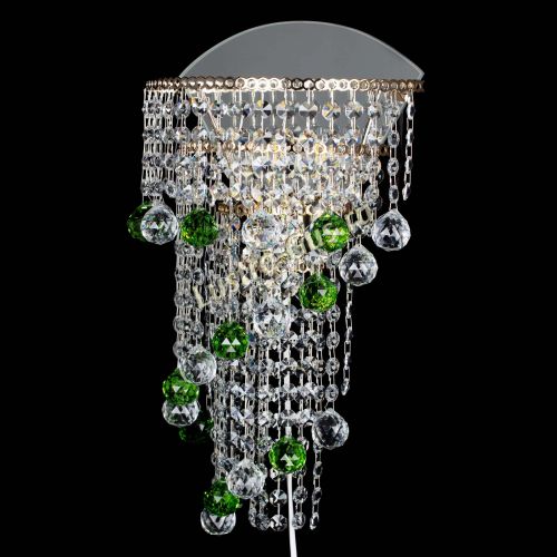 Бра Пирамида №3 зеленая в Самаре Гусь Хрустальный