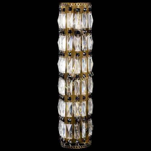 Бра Прямоугольник пластинка под бронзу Черная в Самаре Гусь Хрустальный