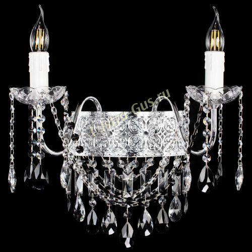 Бра Свеча Восток №2 черная в Самаре Гусь Хрустальный