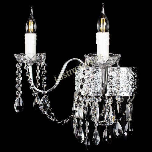 Бра Свеча Восток №2 черная в Самаре Гусь Хрустальный