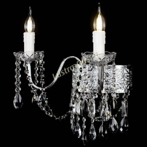 Бра Свеча Восток №2 черная в Самаре Гусь Хрустальный