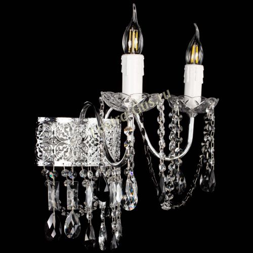 Бра Свеча Восток №2 черная в Самаре Гусь Хрустальный