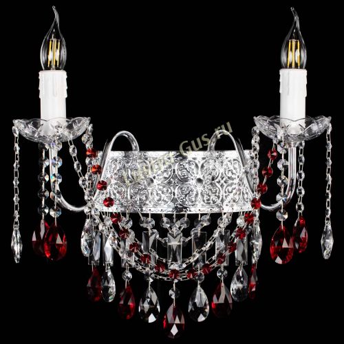 Бра Свеча Восток №2 красная в Самаре Гусь Хрустальный