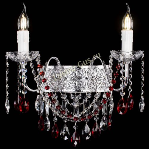 Бра Свеча Восток №2 красная в Самаре Гусь Хрустальный