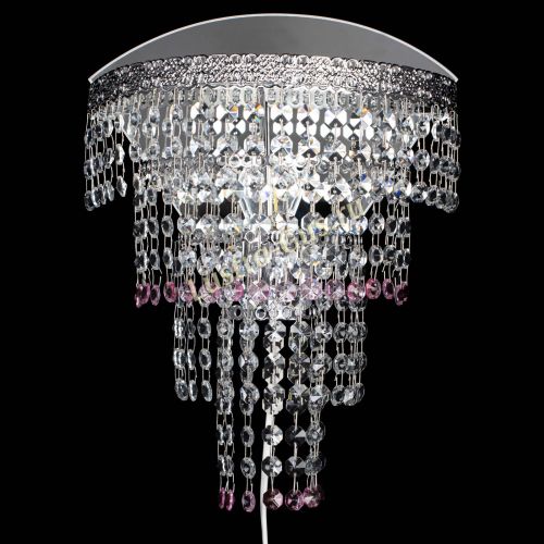 Бра Токката оптикон розовая в Самаре Гусь Хрустальный