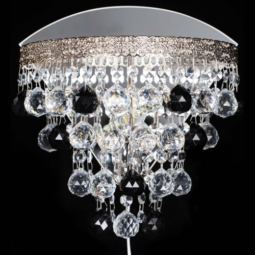 Бра Токката пирамида шар 30 черная в Самаре Гусь Хрустальный