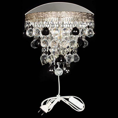 Бра Токката пирамида шар 30 черная в Самаре Гусь Хрустальный