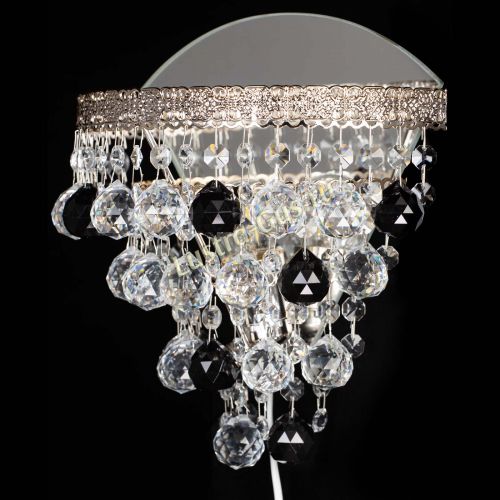 Бра Токката пирамида шар 30 черная в Самаре Гусь Хрустальный