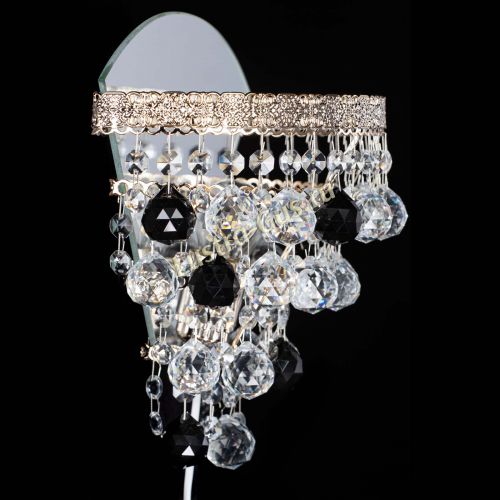 Бра Токката пирамида шар 30 черная в Самаре Гусь Хрустальный