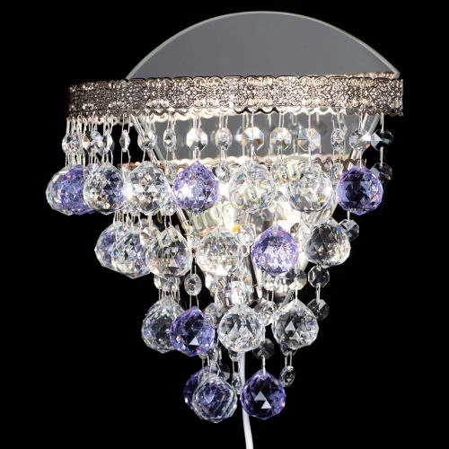 Бра Токката пирамида шар 30 фиолетовая в Самаре Гусь Хрустальный