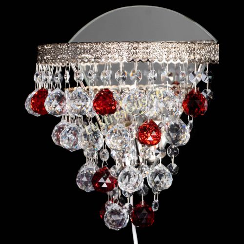 Бра Токката пирамида шар 30 красная в Самаре Гусь Хрустальный