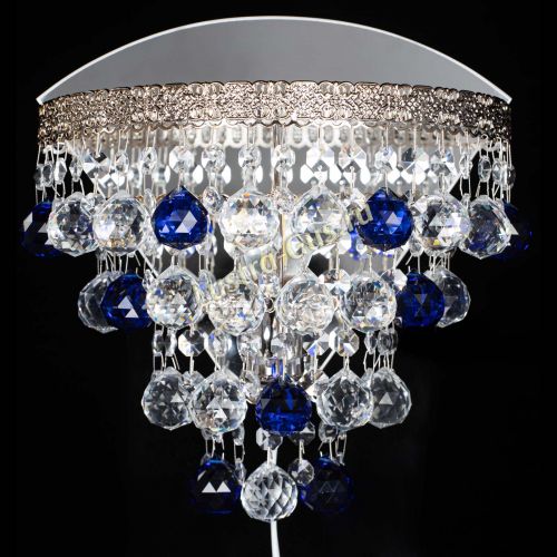 Бра Токката пирамида шар 30 синяя в Самаре Гусь Хрустальный