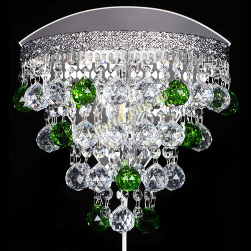 Бра Токката пирамида шар 30 зеленая в Самаре Гусь Хрустальный