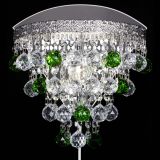 Бра Токката пирамида шар 30 зеленая в Самаре