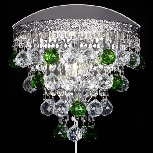 Бра Токката пирамида шар 30 зеленая в Самаре Гусь Хрустальный