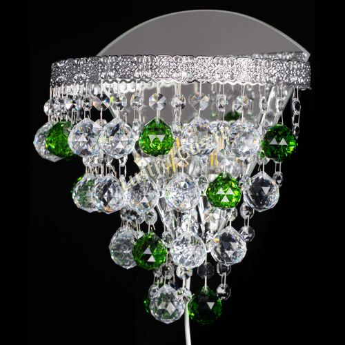 Бра Токката пирамида шар 30 зеленая в Самаре Гусь Хрустальный