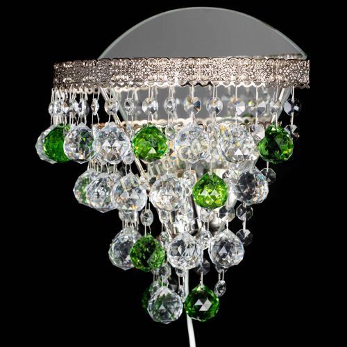 Бра Токката пирамида шар 30 зеленая в Самаре Гусь Хрустальный