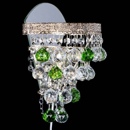 Бра Токката пирамида шар 30 зеленая в Самаре Гусь Хрустальный