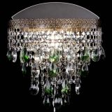 Бра Токката пирамида журавлик под бронзу зеленая в Самаре