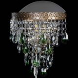 Бра Токката пирамида журавлик под бронзу зеленая в Самаре