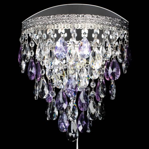 Бра Токката пирамида журавлик фиолетовая в Самаре Гусь Хрустальный