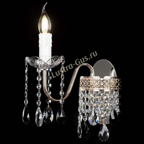 Бра Венеция №1 мини черная в Самаре Гусь Хрустальный