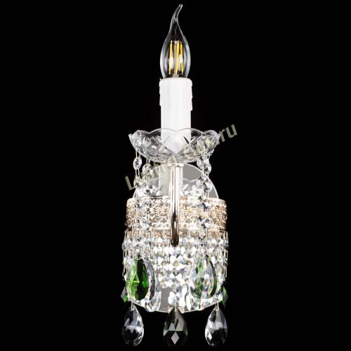 Бра Венеция №1 мини зеленая в Самаре Гусь Хрустальный