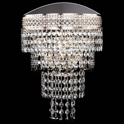 Бра Венеция Капель оптикон черная в Самаре Гусь Хрустальный