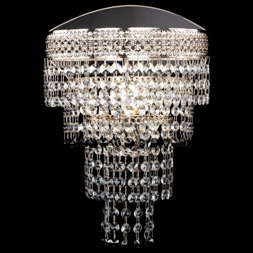 Бра Венеция Капель оптикон черная в Самаре Гусь Хрустальный