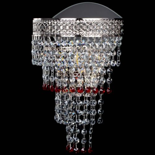 Бра Венеция Капель оптикон красная в Самаре Гусь Хрустальный