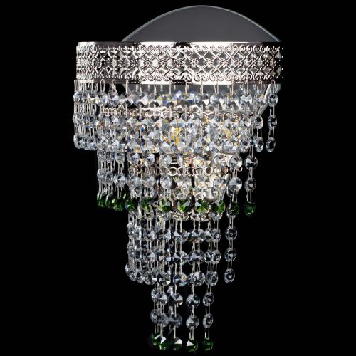 Бра Венеция Капель оптикон зеленая в Самаре Гусь Хрустальный