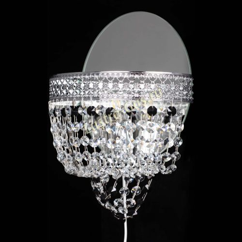 Бра Венеция оптикон черная в Самаре Гусь Хрустальный