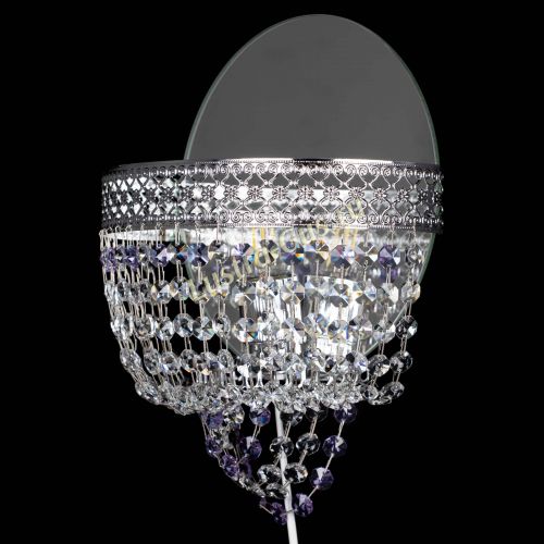 Бра Венеция оптикон фиолетовая в Самаре Гусь Хрустальный