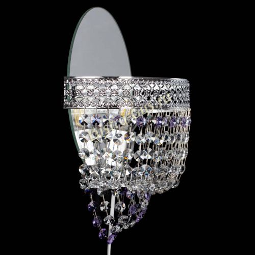 Бра Венеция оптикон фиолетовая в Самаре Гусь Хрустальный