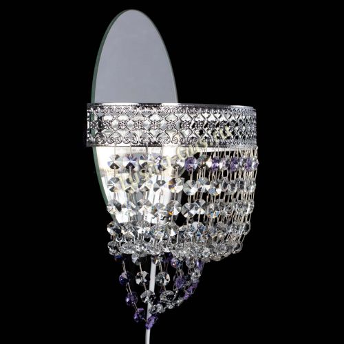 Бра Венеция оптикон фиолетовая в Самаре Гусь Хрустальный