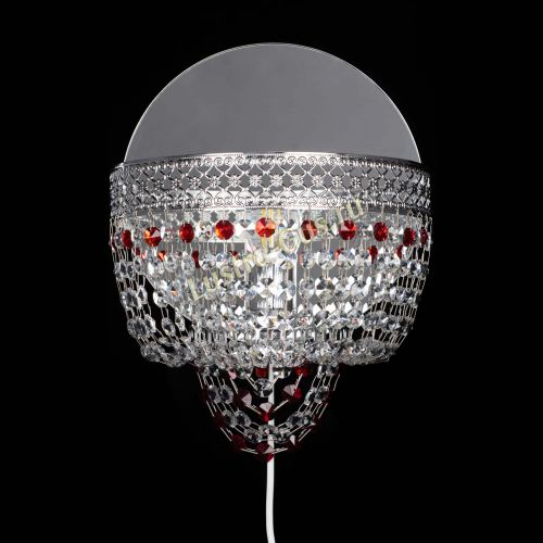 Бра Венеция оптикон красная в Самаре Гусь Хрустальный