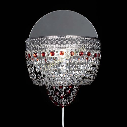 Бра Венеция оптикон красная в Самаре Гусь Хрустальный