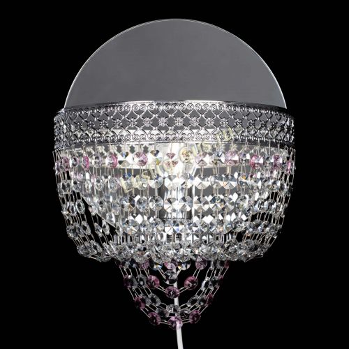 Бра Венеция оптикон розовая в Самаре Гусь Хрустальный