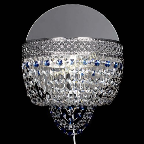 Бра Венеция оптикон синяя в Самаре Гусь Хрустальный