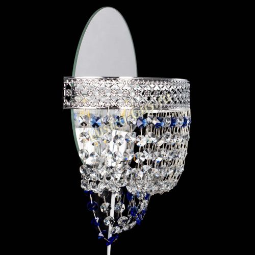 Бра Венеция оптикон синяя в Самаре Гусь Хрустальный