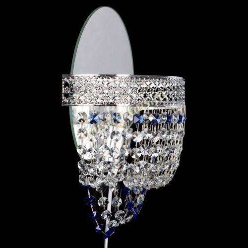Бра Венеция оптикон синяя в Самаре Гусь Хрустальный