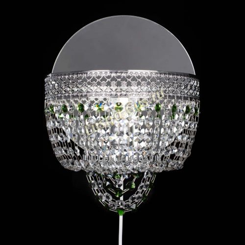 Бра Венеция оптикон зеленая в Самаре Гусь Хрустальный