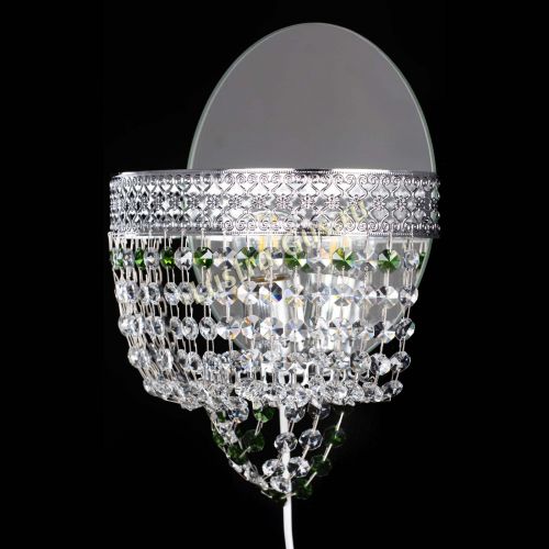 Бра Венеция оптикон зеленая в Самаре Гусь Хрустальный