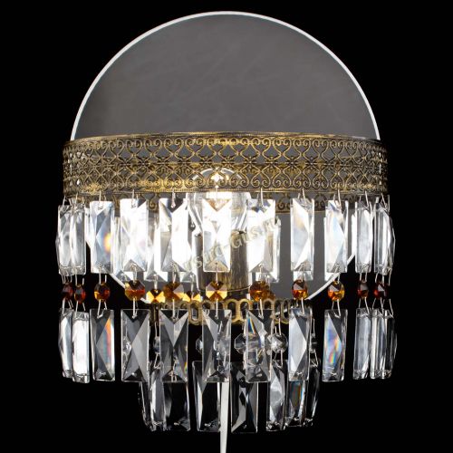 Бра Венеция Пластинка под бронзу Чайная в Самаре Гусь Хрустальный