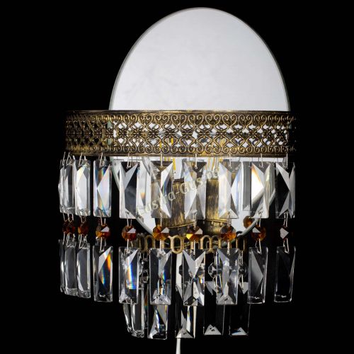 Бра Венеция Пластинка под бронзу Чайная в Самаре Гусь Хрустальный