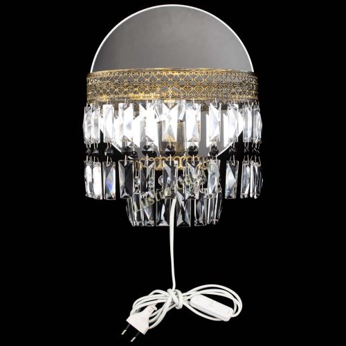 Бра Венеция Пластинка под бронзу Черная в Самаре Гусь Хрустальный