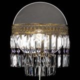 Бра Венеция Пластинка под бронзу Фиолетовая в Самаре