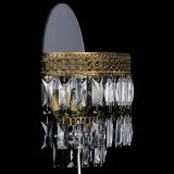 Бра Венеция Пластинка под бронзу Зеленая в Самаре